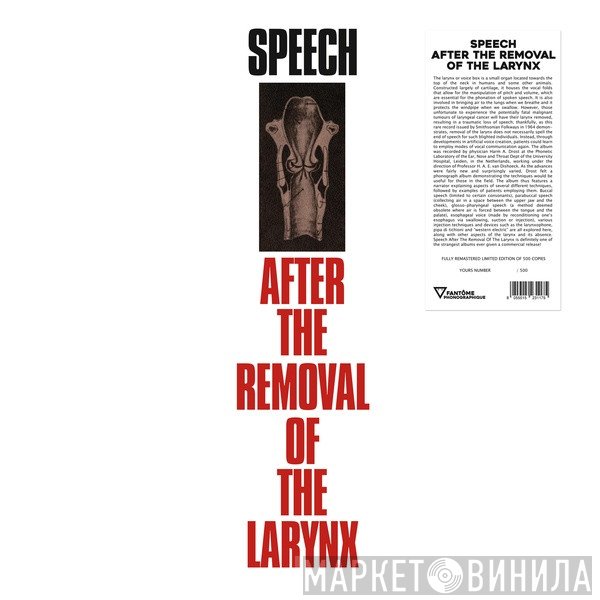  - Speech After The Removal Of The Larynx