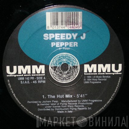 Speedy J  - Pepper