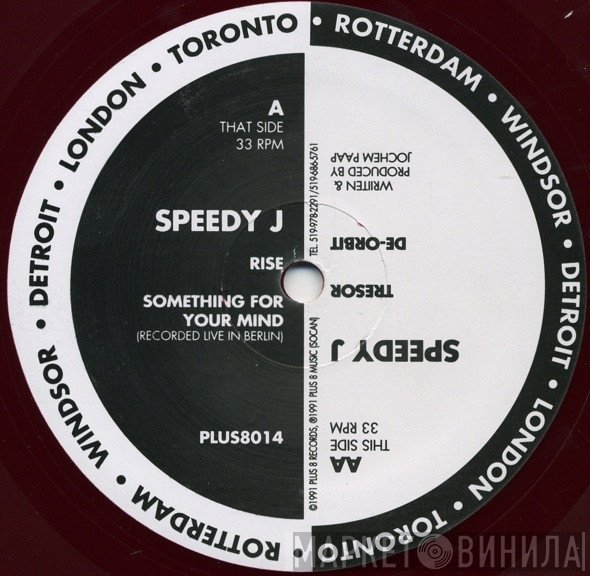 Speedy J  - Rise