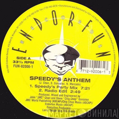 Speedy  - Speedy's Anthem