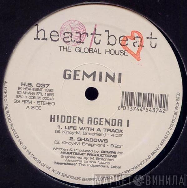 Spencer Kincy, Gemini - Hidden Agenda / Tangled Thoughts
