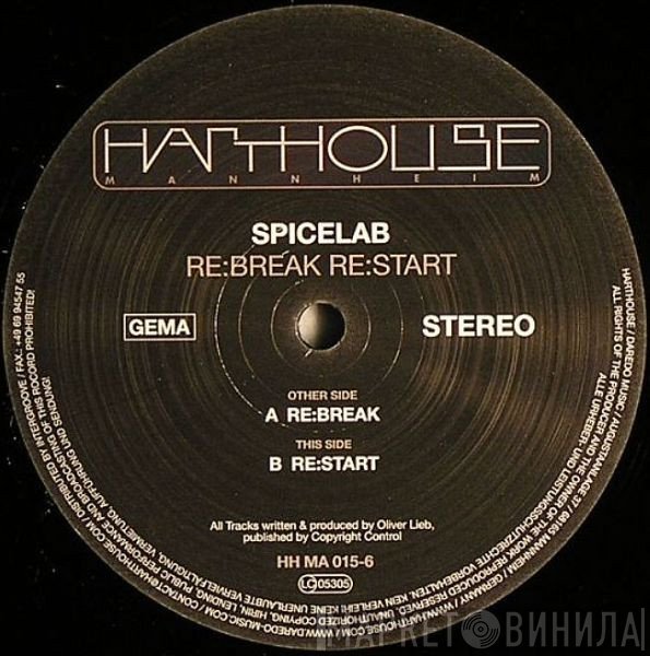 Spicelab  - Re:Break / Re:Start