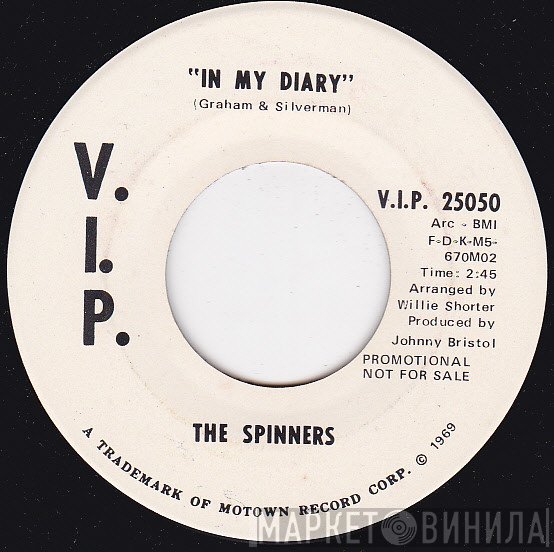 Spinners  - In My Diary