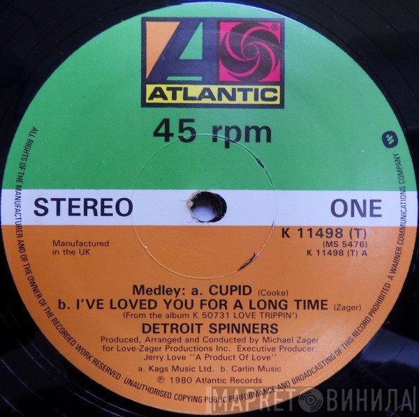 Spinners - Medley: Cupid / I've Loved You For A Long Time