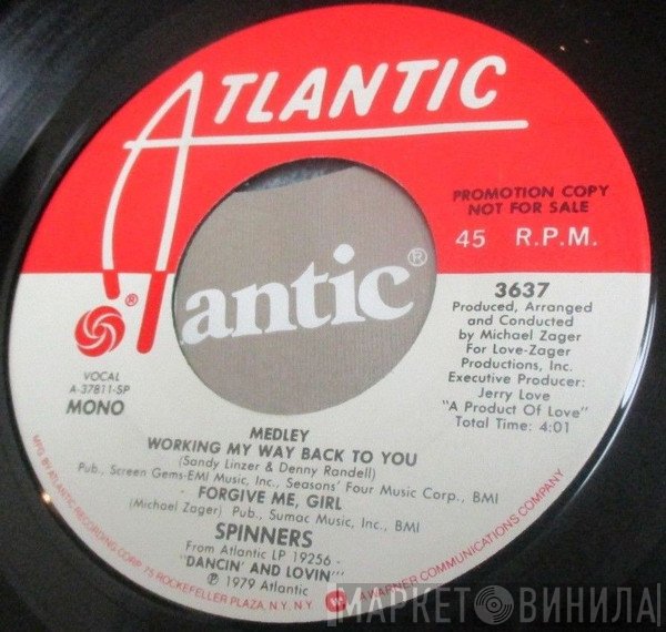 Spinners - Medley: Working My Way Back To You / Forgive Me, Girl