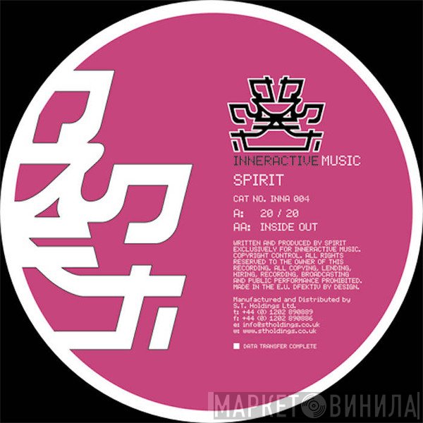 Spirit  - 20/20 / Inside Out