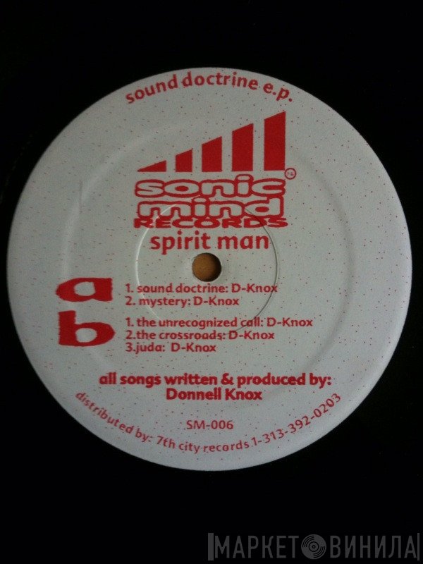 Spirit Man - Sound Doctrine E.P.