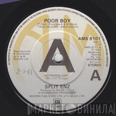 Split Enz - Poor Boy