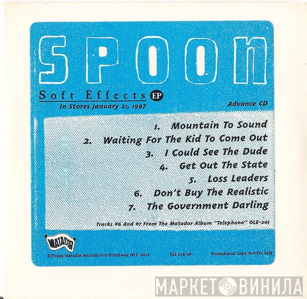 Spoon  - Soft Effects EP