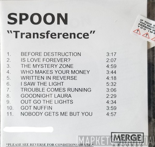 Spoon  - Transference