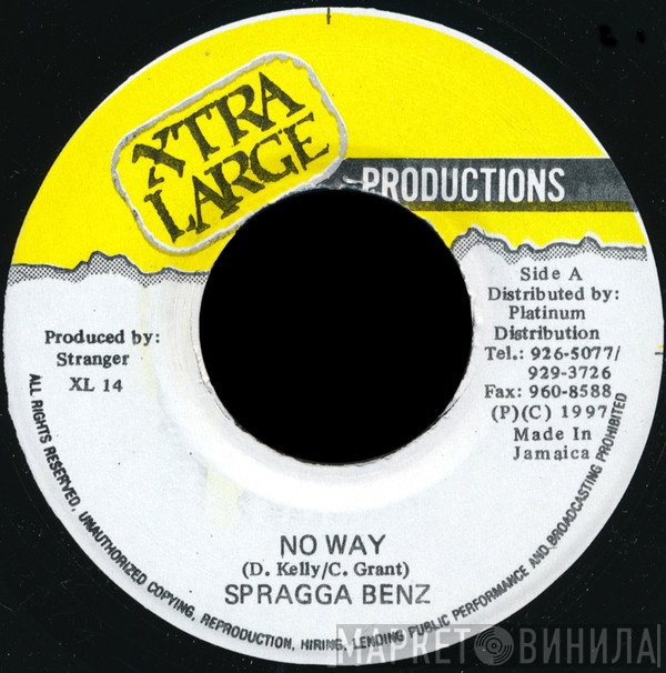 Spragga Benz / Stranger   - No Way / Rae Rae