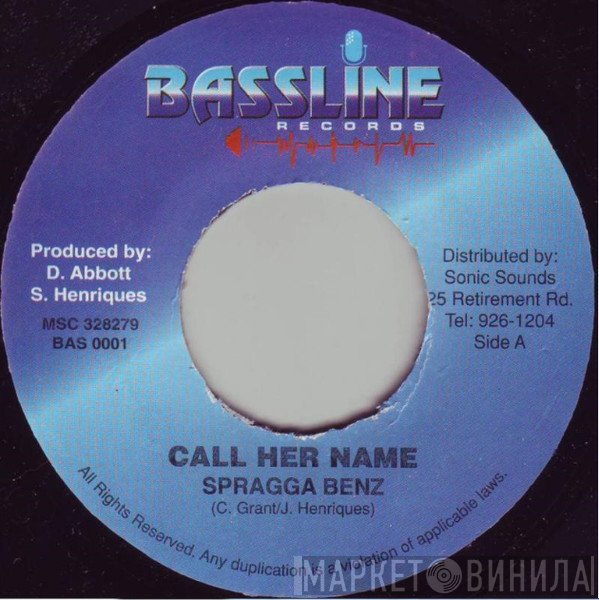 Spragga Benz, Hawkeye  - Call Her Name / Cah Dun
