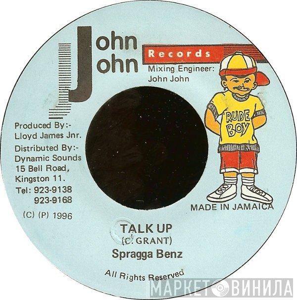 Spragga Benz - Talk Up