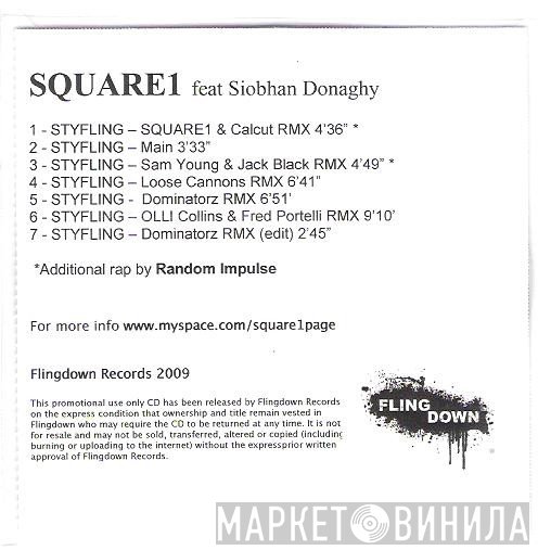Square1 Feat. Siobhan Donaghy  - Styfling
