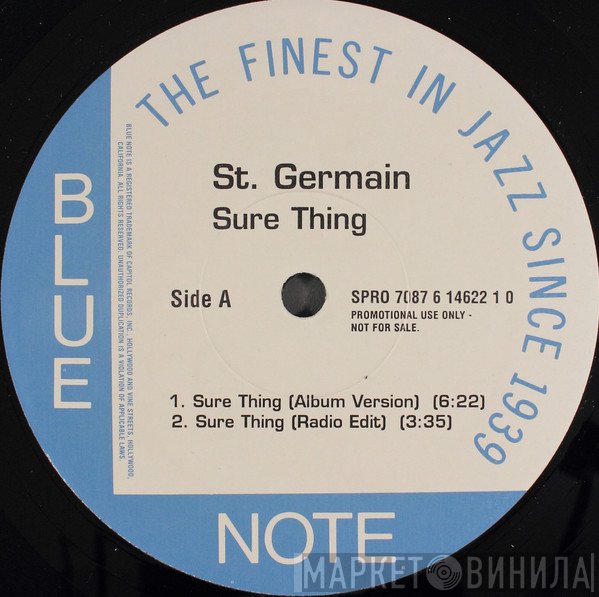 St Germain  - Sure Thing
