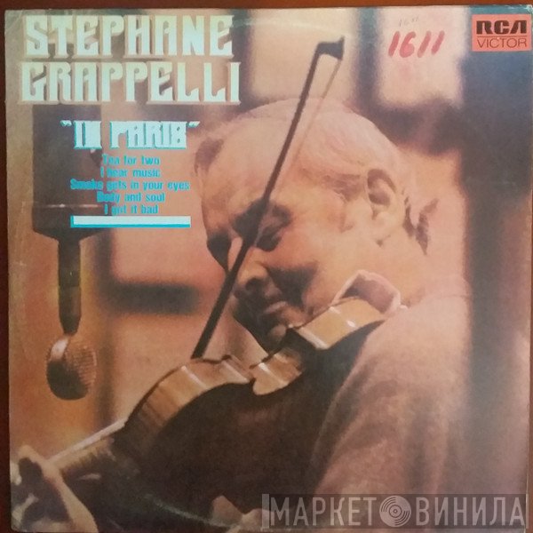 Stéphane Grappelli  - In Paris