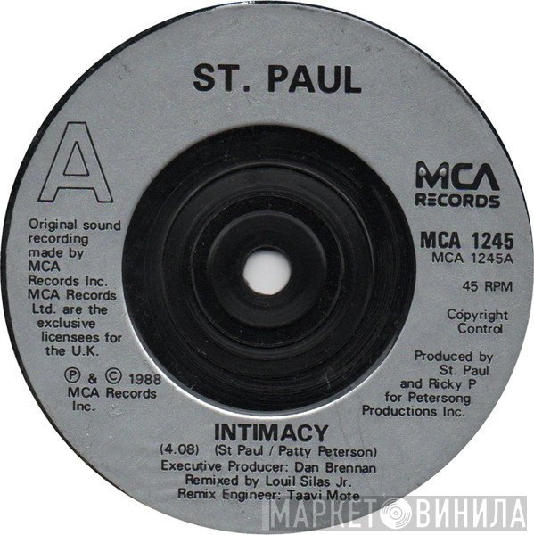 St. Paul - Intimacy