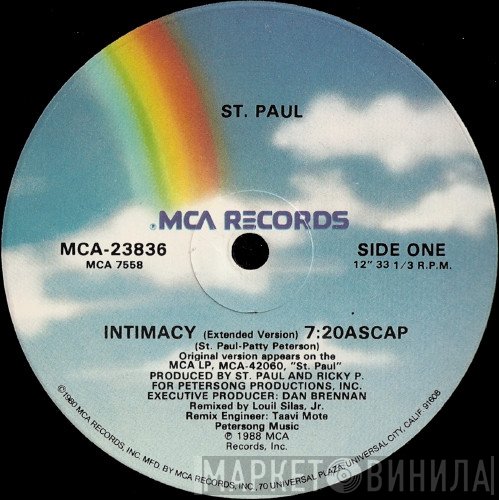 St. Paul  - Intimacy