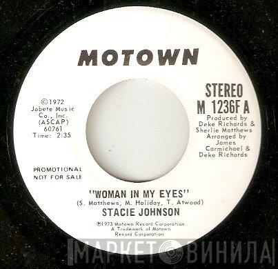 Stacie Johnson - Woman In My Eyes