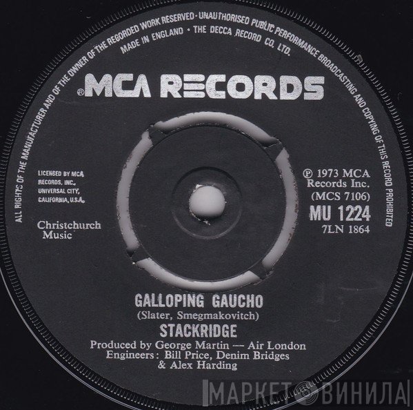 Stackridge  - Galloping Gaucho