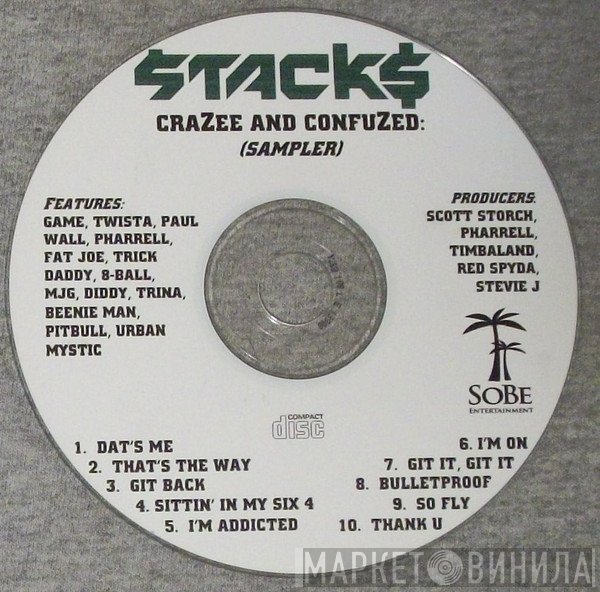 Stacks  - Crazee And Confuzed: (Sampler)