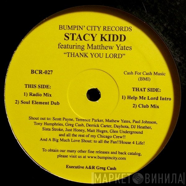 Stacy Kidd, Matthew Yates - Thank You Lord