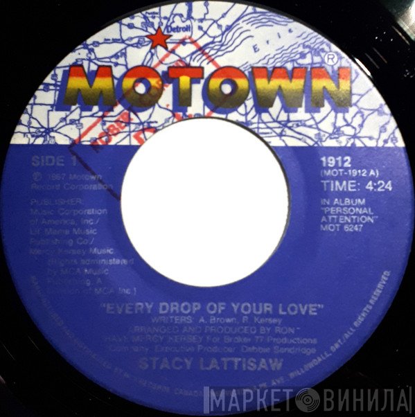 Stacy Lattisaw - Every Drop Of Your Love / Longshot