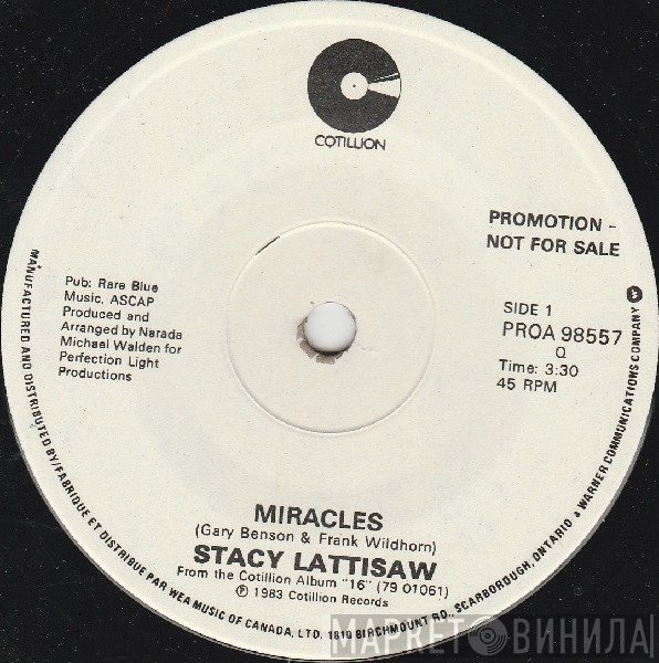 Stacy Lattisaw - Miracles / Black Pumps And Pink Lipstick