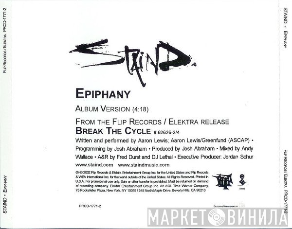 Staind  - Epiphany
