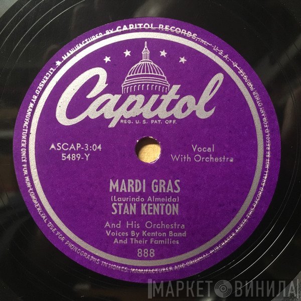 Stan Kenton And His Orchestra  - Mardi Gras / Blues In Riff