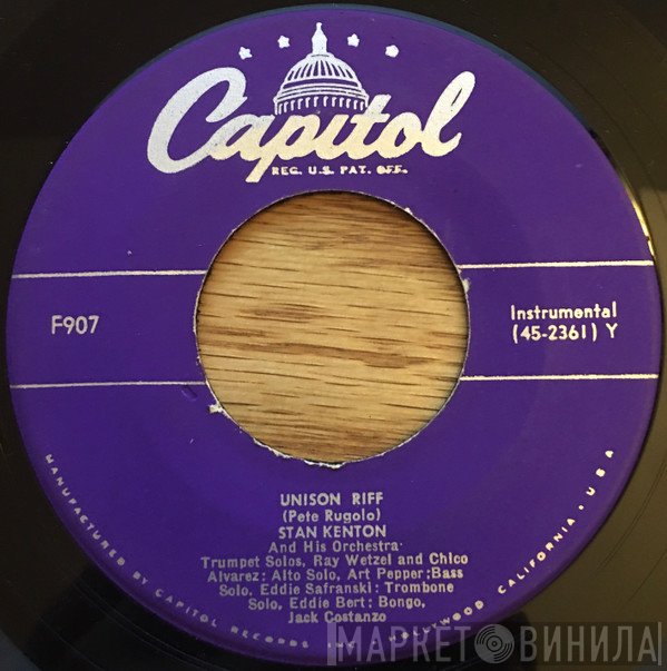 Stan Kenton And His Orchestra  - Unison Riff / Bongo Riff
