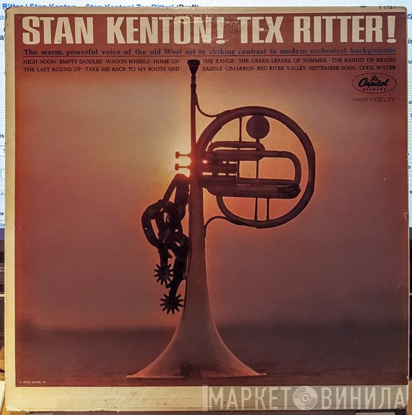 Stan Kenton, Tex Ritter  - Stan Kenton! Tex Ritter!