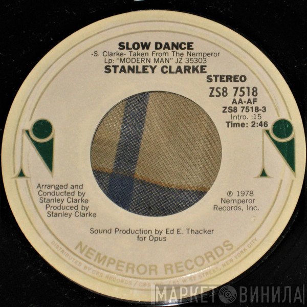 Stanley Clarke - Slow Dance / Rock 'N' Roll Jelly