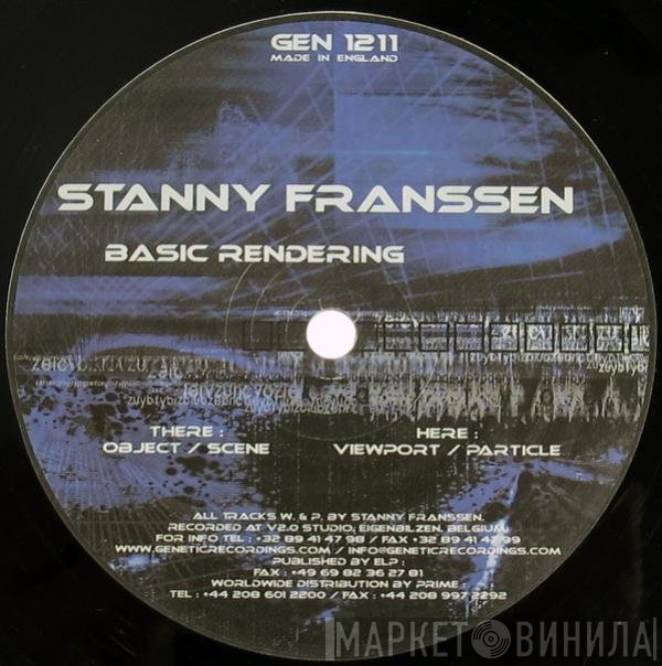 Stanny Franssen  - Basic Rendering