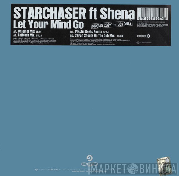 Starchaser  Ft. Shena  - Let Your Mind Go