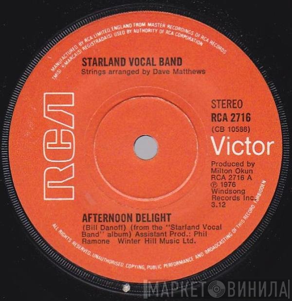 Starland Vocal Band - Afternoon Delight