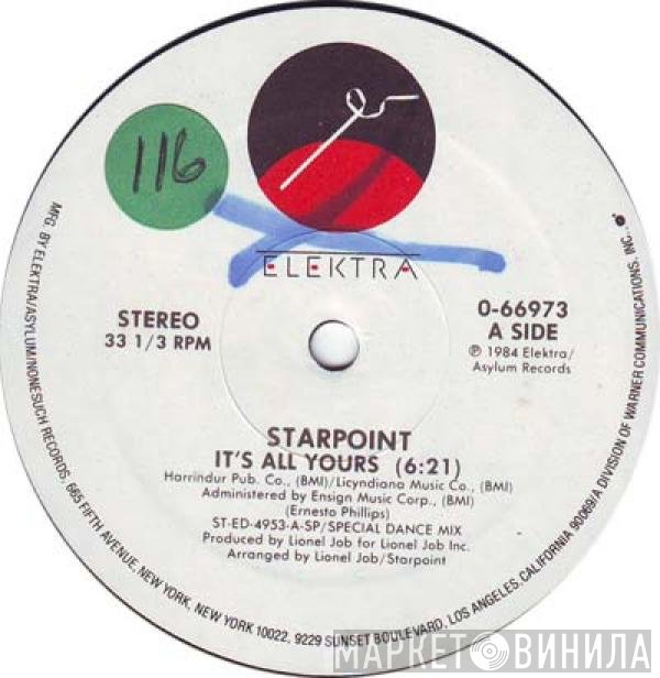 Starpoint - It's All Yours