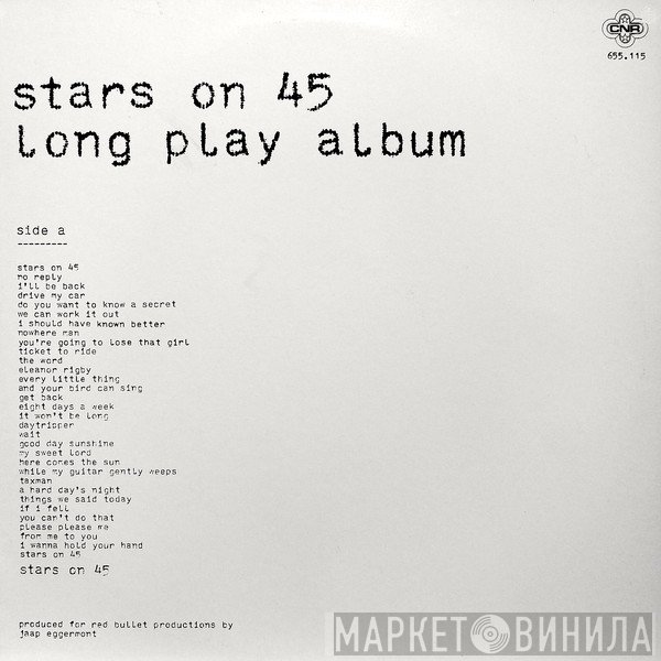 Stars On 45 - Long Play Album