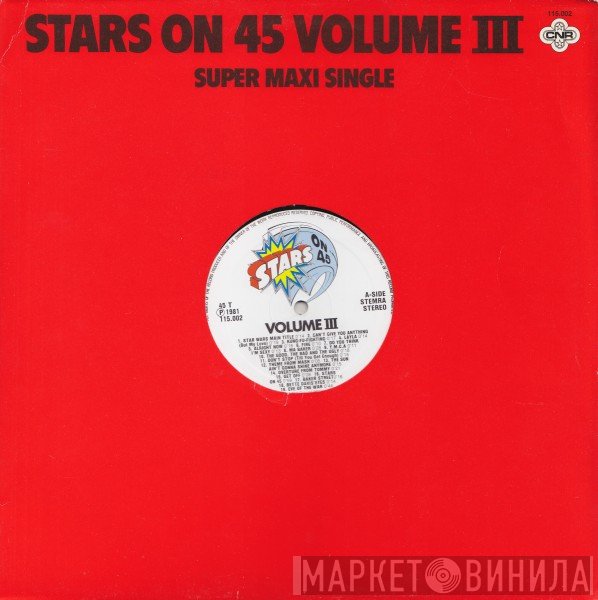 Stars On 45 - Stars On 45 Volume III