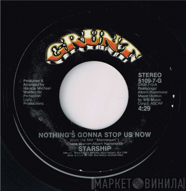 Starship  - Nothing's Gonna Stop Us Now