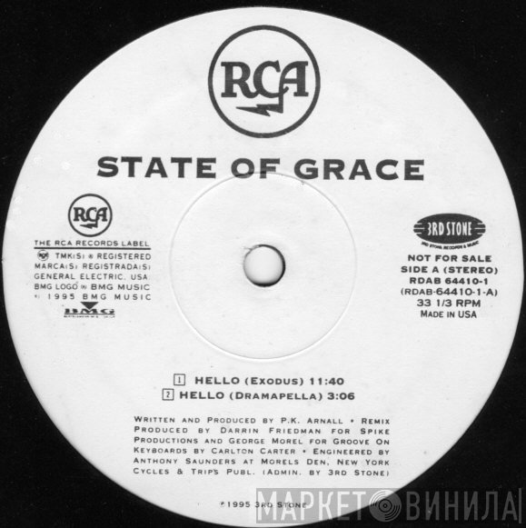 State Of Grace - Hello