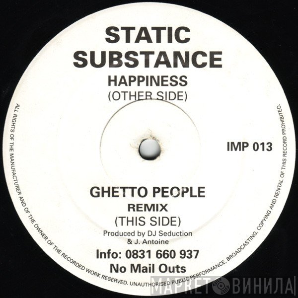Static Substance - Happiness / Ghetto People (Remix)