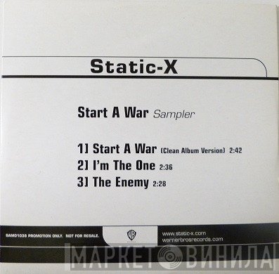 Static-X - Start A War - Sampler