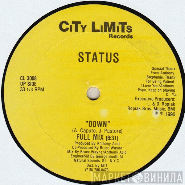 Status  - Down