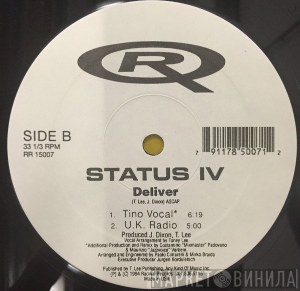 Status IV  - Deliver