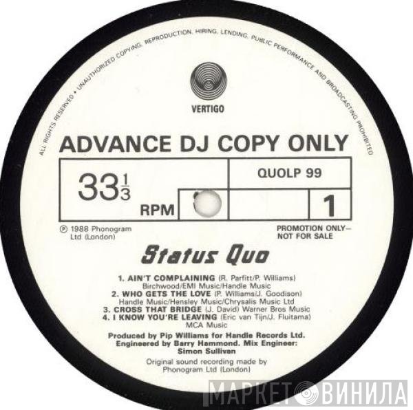 Status Quo - Ain't Complaining