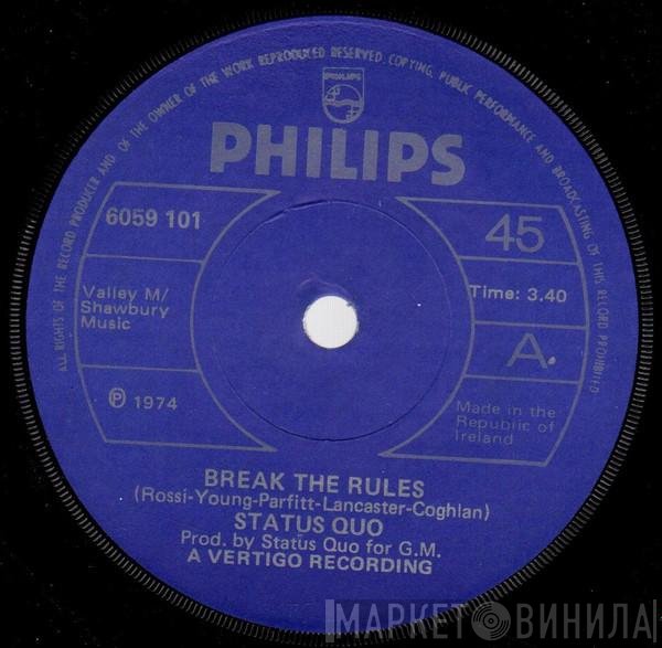 Status Quo - Break The Rules
