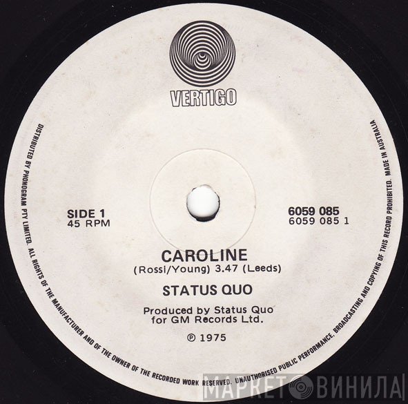 Status Quo  - Caroline