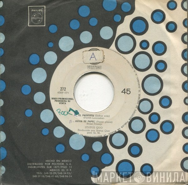 Status Quo - El Pacifista = Softer Ride