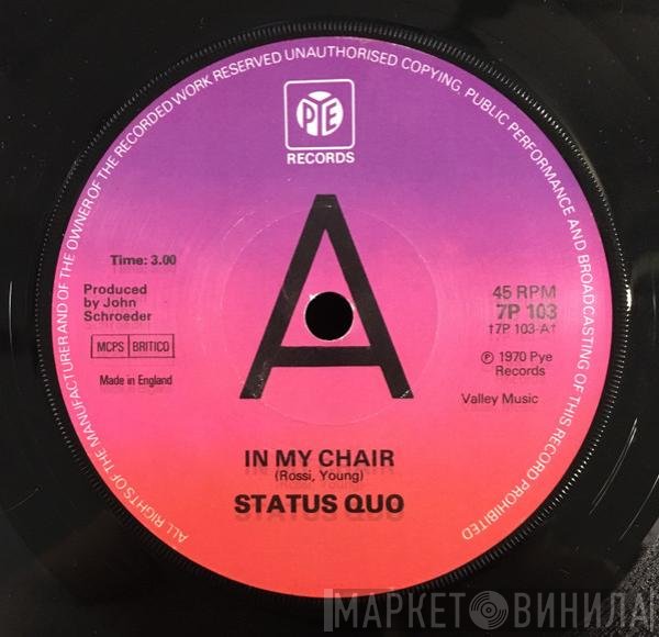 Status Quo  - In My Chair